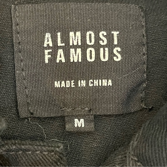 Almost Famous Distressed Denim Jacket - Picture 9 of 11
